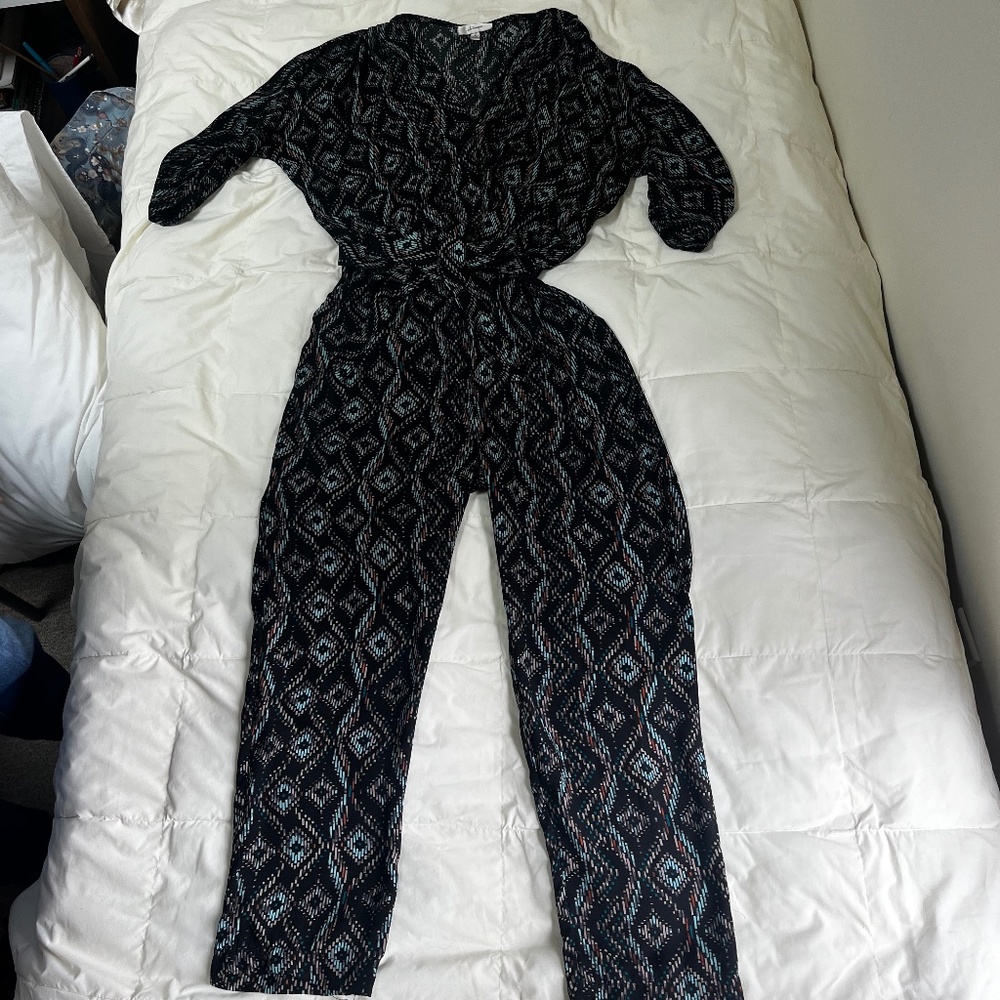 Elevenses black flowy jumpsuit